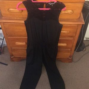 Express Black Romper